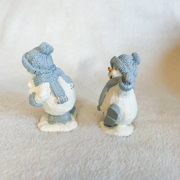 Snow Buddies 2000 Snowball and Uncle Flake Figurines - Picture 2 of 6